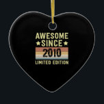 Fantastisk sedan 2010 julgransprydnad keramik<br><div class="desc">1</div>