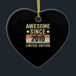 Fantastisk sedan 2010 julgransprydnad keramik<br><div class="desc">1</div>