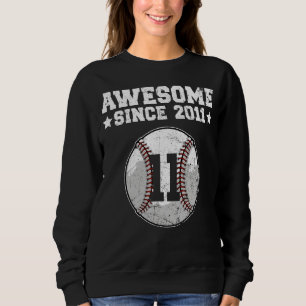 Fantastisk sedan 2011 Baseball 11:e födelsedagen 1 T Shirt