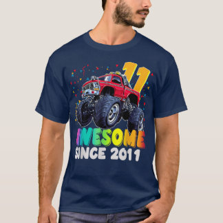 Fantastisk sedan 2011 elfte födelsedagspojken Mons T Shirt