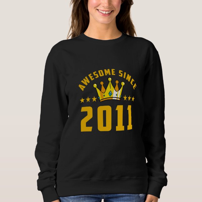 Fantastisk Sedan 2011 Födelsedag   T Shirt (Framsida)