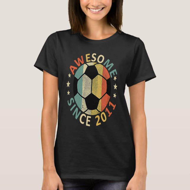 Fantastisk sedan 2011 spelar fotbolls-EM i 12:e T Shirt (Framsida)