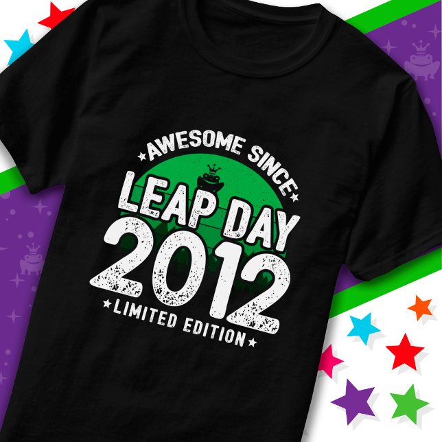 Fantastisk sedan 2012: Bladdagen 29 födelsedag T Shirt (Skapare uppladdad)