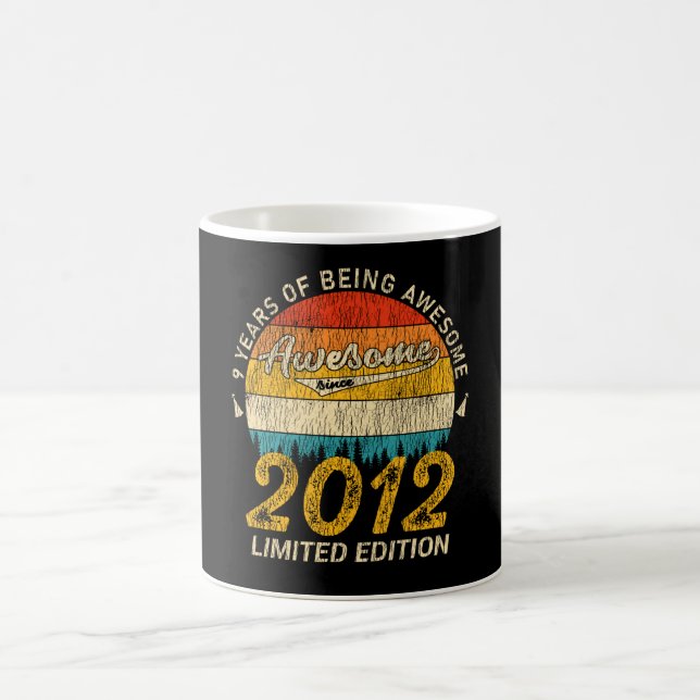 Fantastisk Sedan 2012 Limited Edition Födelsedagsp Kaffemugg (Center)