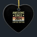 Fantastisk Sedan 2014 Födelsedag Julgransprydnad Keramik<br><div class="desc">1</div>