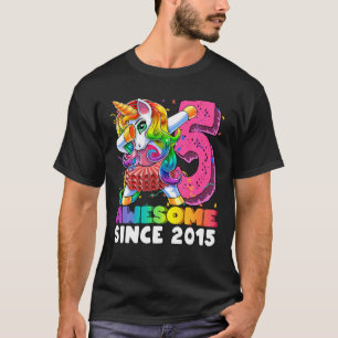 Fantastisk sedan 2015 Dabbing Unicorn Tutu 5th Bir T Shirt