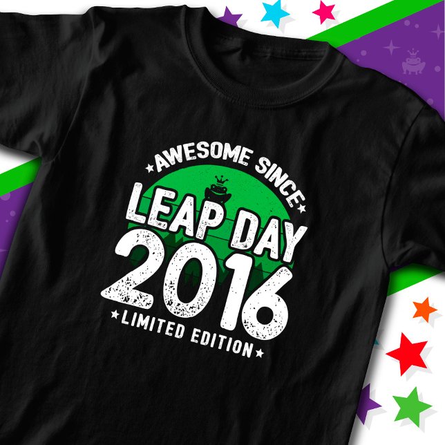 Fantastisk sedan 2016: Bladdagen 29 födelsedag T Shirt (Skapare uppladdad)