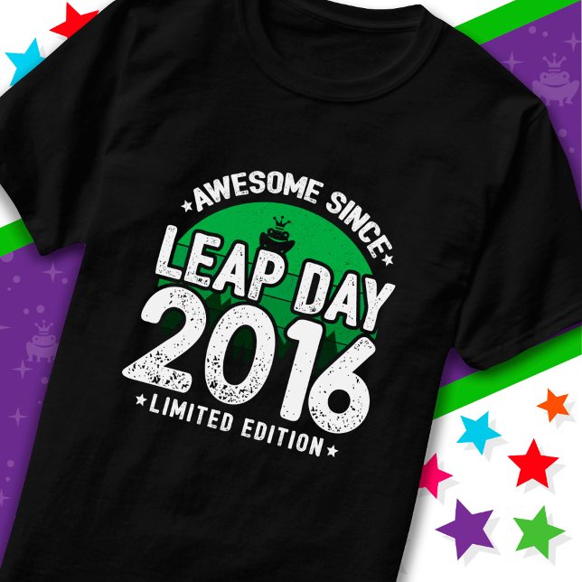 Fantastisk sedan 2016: Bladdagen 29 födelsedag T Shirt (Skapare uppladdad)