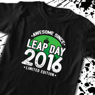 Fantastisk sedan 2016 - Bladdagen, födelsedagen T Shirt