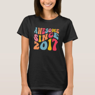 Fantastisk sedan 2017: 5 års gammal retro-Vintage T Shirt