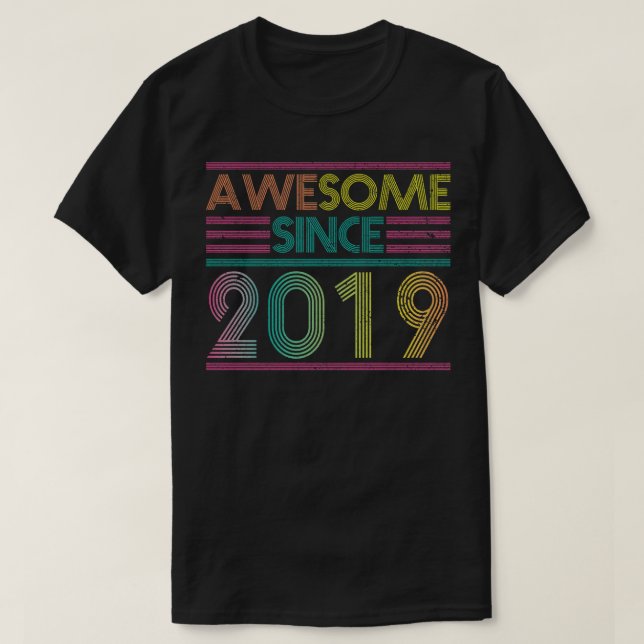Fantastisk sedan 2019 Fågeldagen 2019 T Shirt (Design framsida)