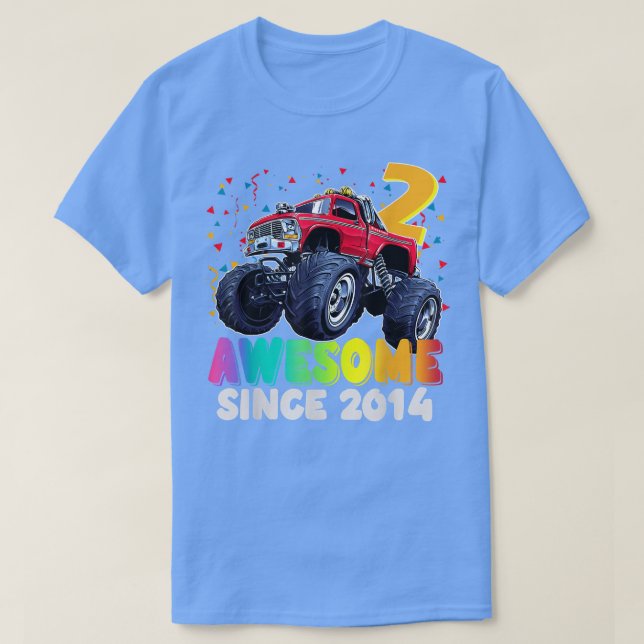 Fantastisk sedan 2020, andra födelsedagstorgonster t shirt (Design framsida)