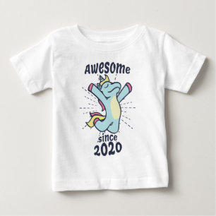 Fantastisk sedan 2020 - Barns födelsedag Unicorn T Shirt