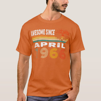Fantastisk sedan april 1966 t shirt