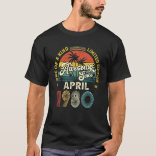 Fantastisk sedan april 1980 Vintage 42:e födelseda T Shirt