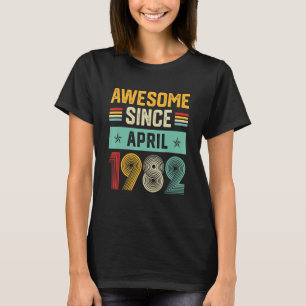 Fantastisk sedan april 1982, Manar, kvinnor 40:e f T Shirt