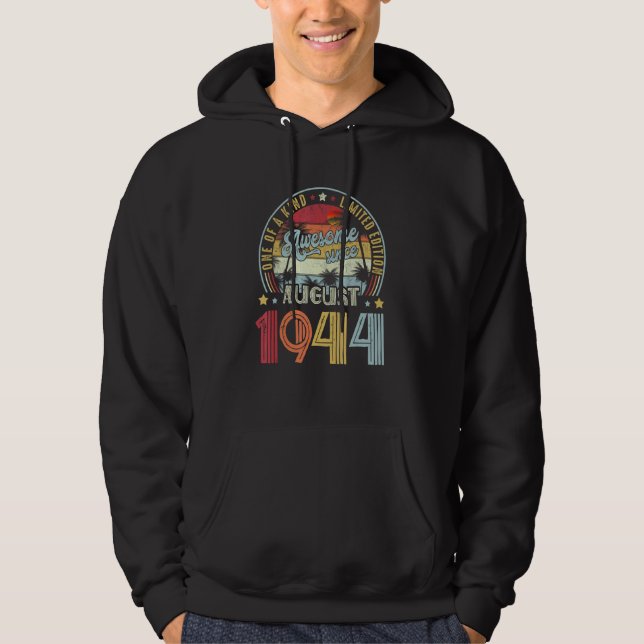 Fantastisk Sedan Augusti 1944 Unik Hoodie (Framsida)