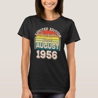 Fantastisk sedan augusti 1956 Born i augusti Pappa T Shirt