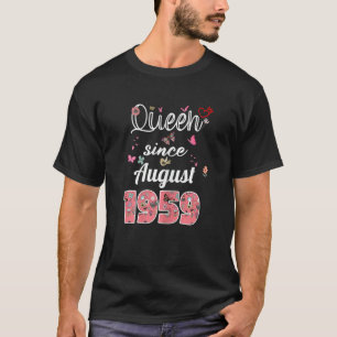Fantastisk sedan augusti 1959 Blommor 1959 augusti T Shirt