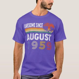Fantastisk sedan augusti 1959 t shirt