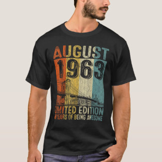 Fantastisk sedan augusti 1963 Vintage Manar 60:e f T Shirt