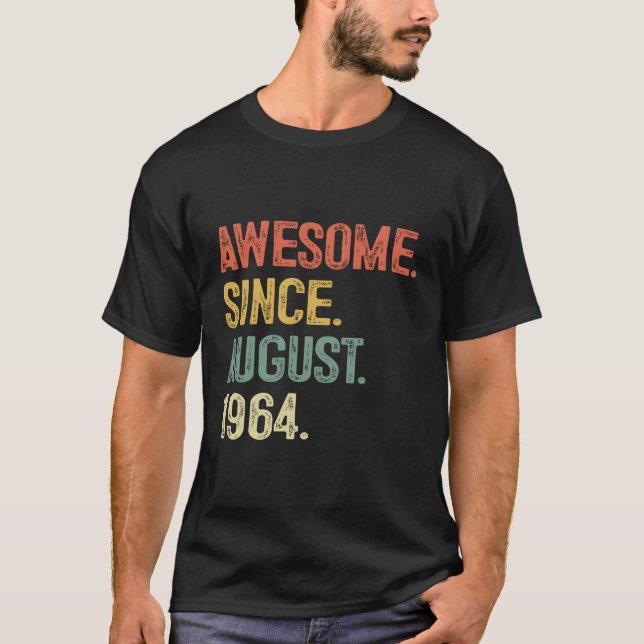Fantastisk sedan augusti 1964 59 för t shirt (Framsida)