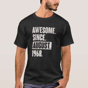 Fantastisk sedan augusti 1968 54 år gammal 54:e fö t shirt