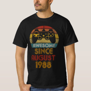 Fantastisk sedan augusti 1988 , spelaren i Grattis T Shirt