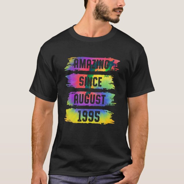 Fantastisk sedan augusti 1995 28 år gammalt däck 2 t shirt (Framsida)