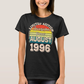 Fantastisk sedan augusti 1996 Born i augusti Pappa T Shirt