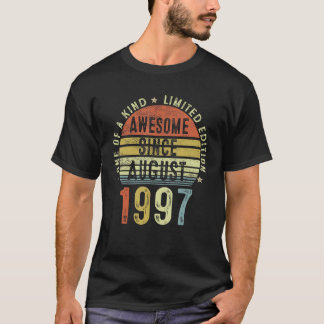 Fantastisk sedan augusti 1997 25 år gammal 25:e fö t shirt