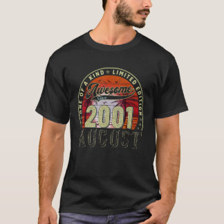 Fantastisk sedan augusti 2001 22:e födelsedagen Fö T Shirt