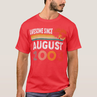 Fantastisk sedan augusti 2003 t shirt