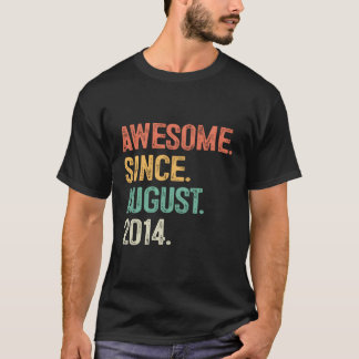 Fantastisk sedan augusti 2014 9:9 t shirt