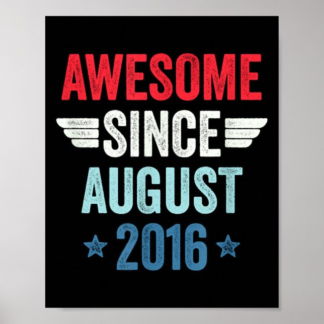 Fantastisk sedan augusti 2016 poster (Framsidan)