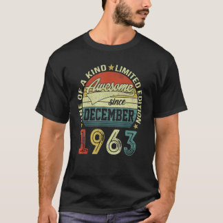 Fantastisk sedan december 1963 59 år gammal dag 59 t shirt