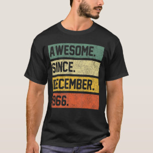 Fantastisk sedan december 1966 56 år gammal 56:e b t shirt