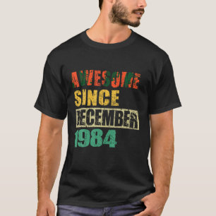 Fantastisk sedan december 1984 40 år gammal 40 år t shirt