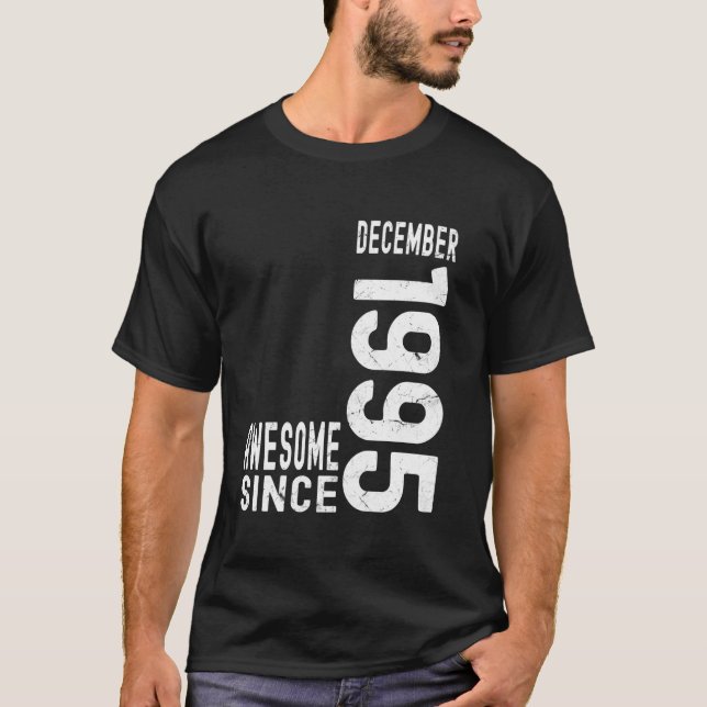 Fantastisk sedan december 1995, född 1995 December T Shirt (Framsida)