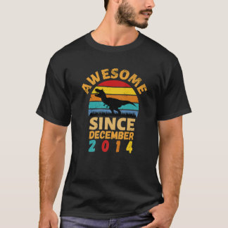 Fantastisk sedan december 2014 Vintage 7:e födelse T Shirt