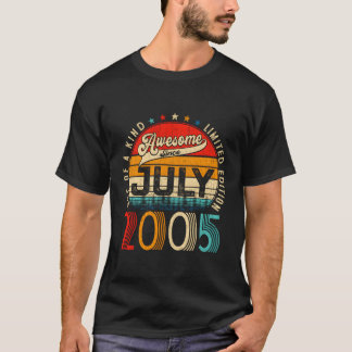 Fantastisk sedan den 18 juli 2005 t shirt