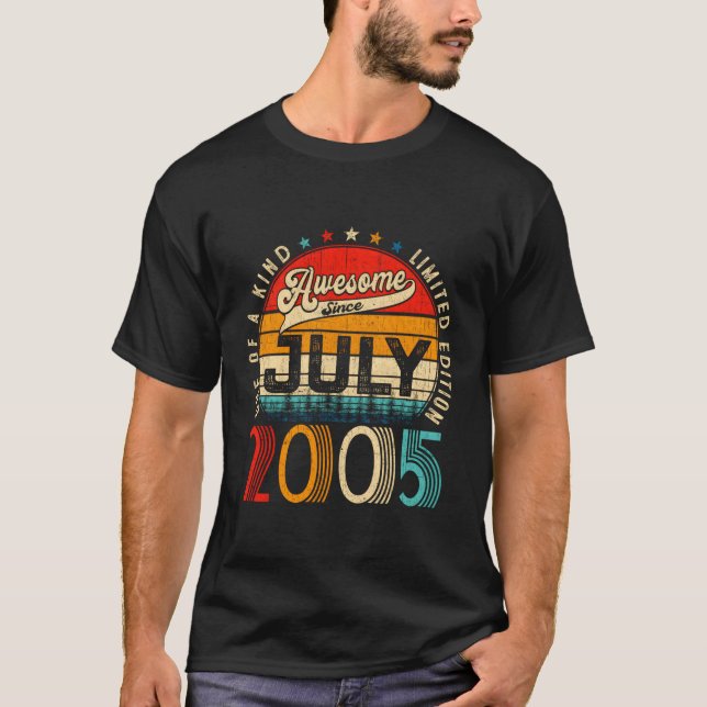 Fantastisk sedan den 18 juli 2005 t shirt (Framsida)