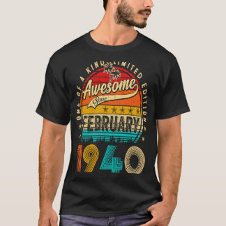 Fantastisk sedan februari 1940 83 år gamla 83:e få t shirt