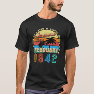 Fantastisk sedan februari 1942 80:e födelsedagen B T Shirt