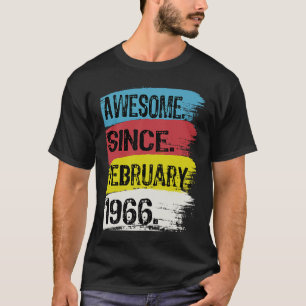 Fantastisk sedan februari 1966 Pisces Aquarius 57: T Shirt
