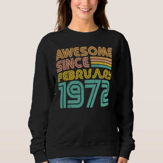 Fantastisk sedan februari 1972, födelsedag Kvinnor T Shirt