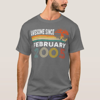 Fantastisk sedan februari 2005 t shirt