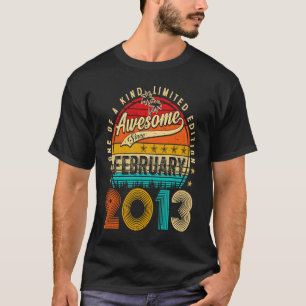 Fantastisk sedan februari 2013 10 år gammal 10:e f t shirt