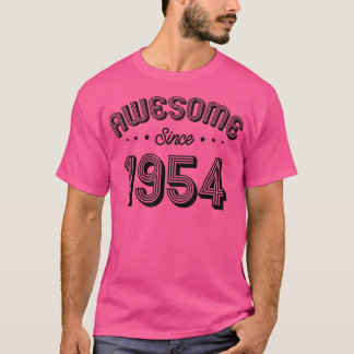 Fantastisk sedan födelsedag 1954 t shirt