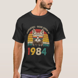 Fantastisk sedan januari 1984 Spanska 40:e födelse T Shirt